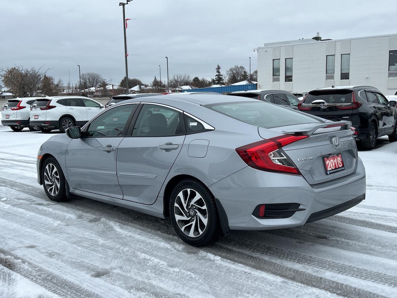 2018 Honda Civic Sedan EX CVT Sunroof Lane Watch Camera rear Spoiler Photo2