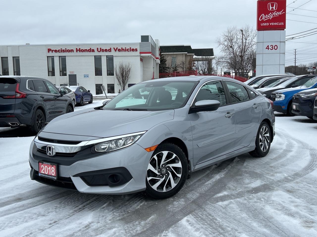 2018 Honda Civic Sedan EX CVT Sunroof Lane Watch Camera rear Spoiler Photo