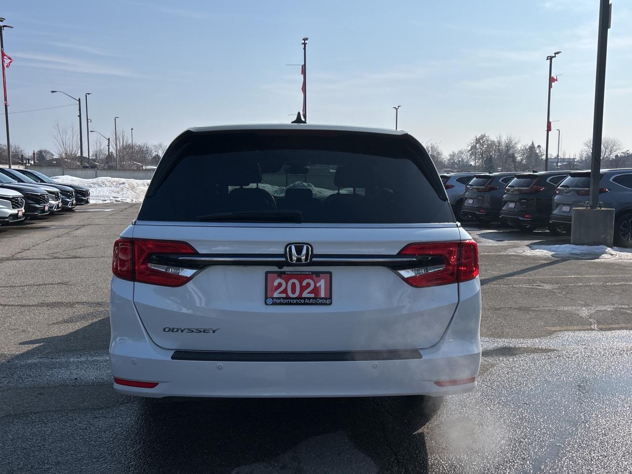 2021 Honda Odyssey EX-L RES Leather Sunroof DVD CarPlay One owner Photo