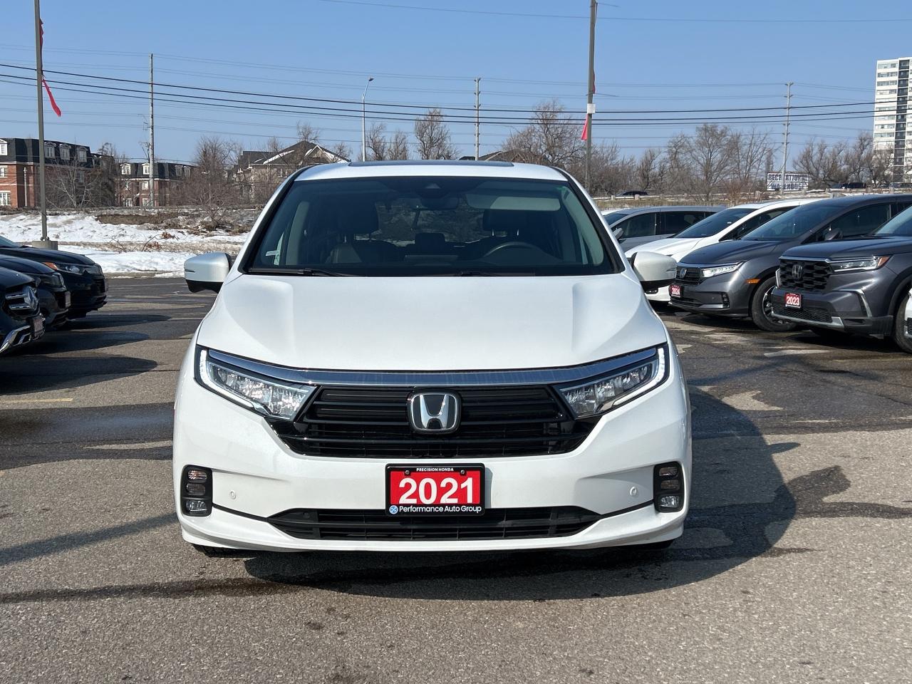 2021 Honda Odyssey EX-L RES Leather Sunroof DVD CarPlay One owner Photo