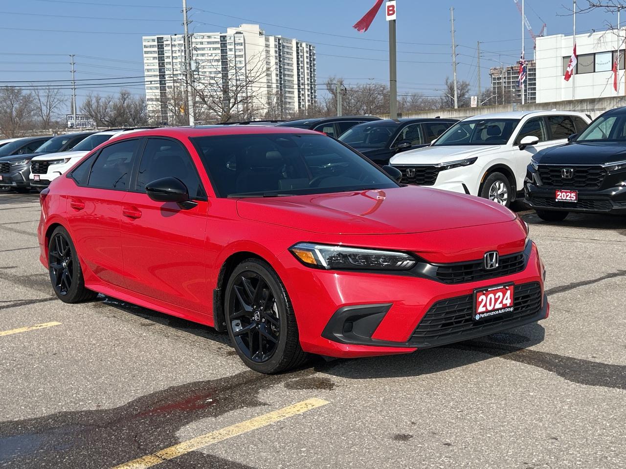2024 Honda Civic Sedan Sport CVT CarPlay Sunroof H.Seats 2 Sets of Tires Photo