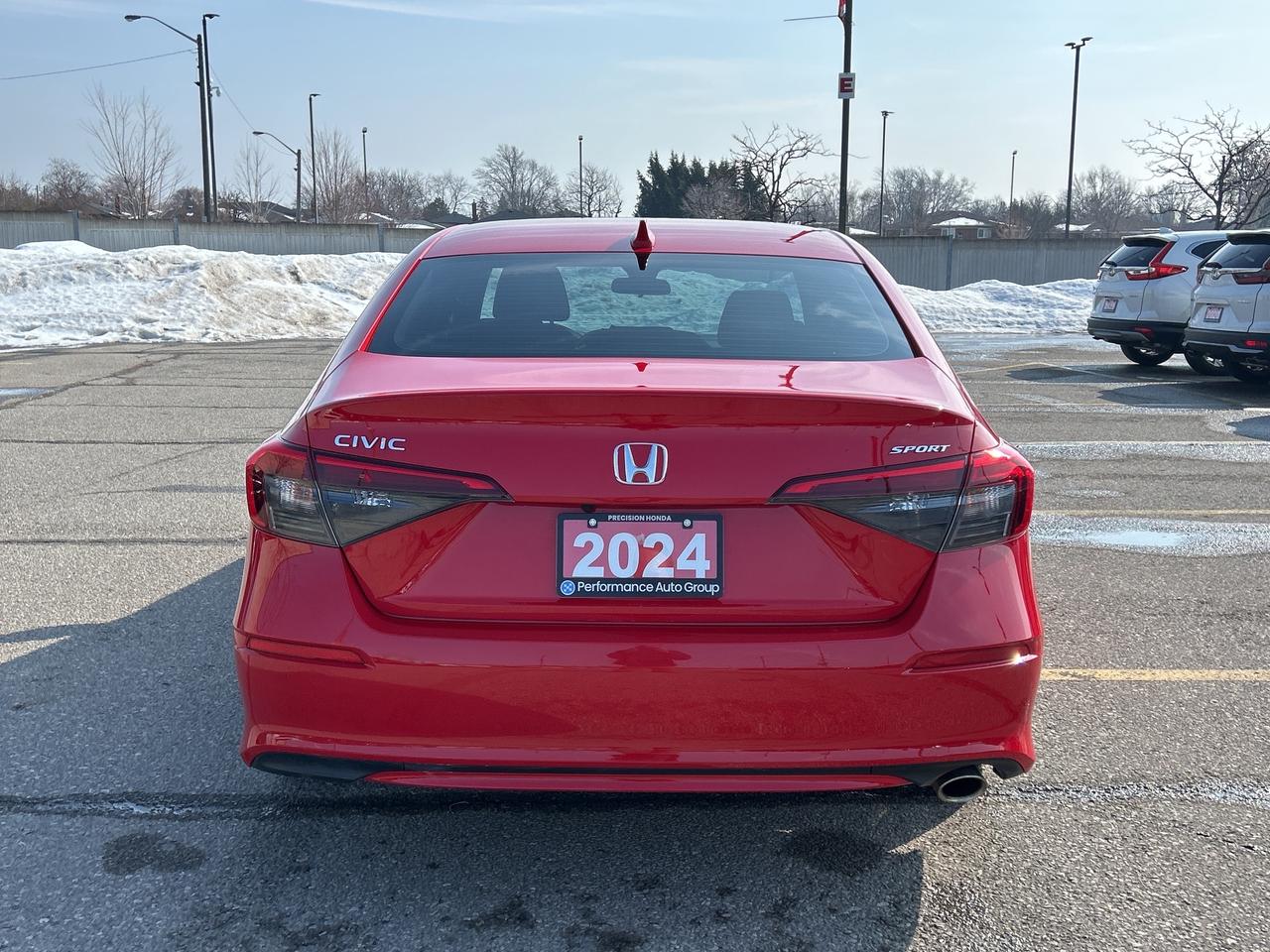 2024 Honda Civic Sedan Sport CVT CarPlay Sunroof H.Seats 2 Sets of Tires Photo