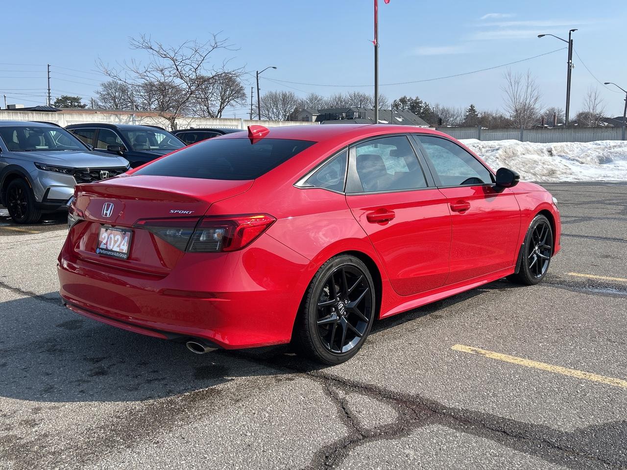 2024 Honda Civic Sedan Sport CVT CarPlay Sunroof H.Seats 2 Sets of Tires Photo