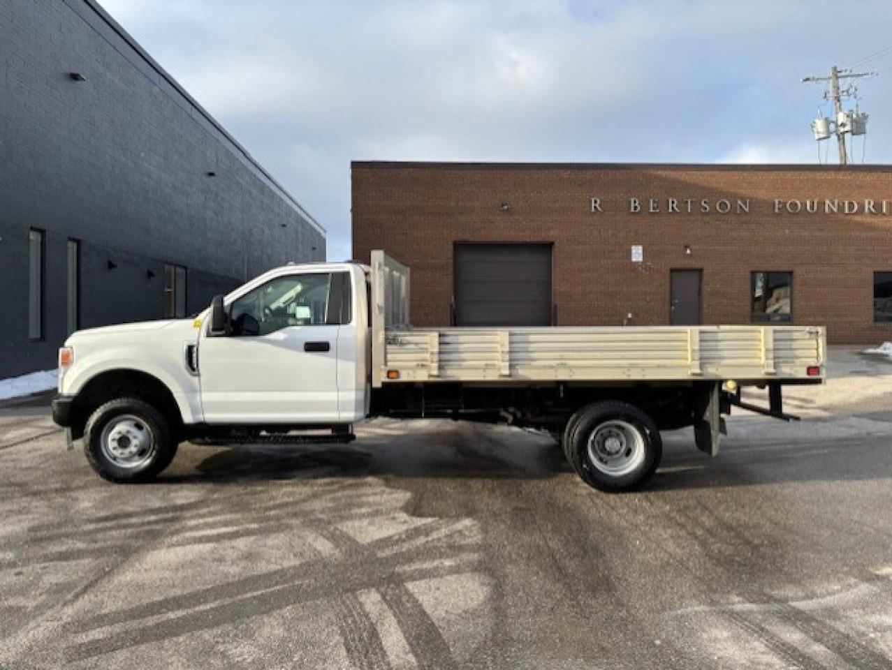 2021 Ford F-350 4WD REGULAR CAB-12.5 FT FLAT DECK-SIDE FOLD DOWNS! Photo