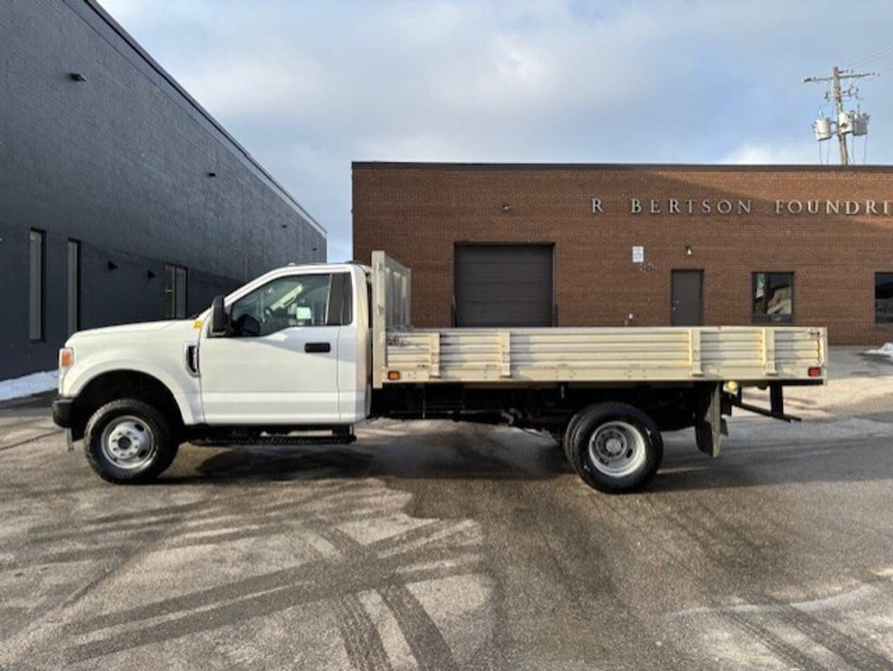 2021 Ford F-350 4WD REGULAR CAB-12.5 FT FLAT DECK-SIDE FOLD DOWNS! Photo