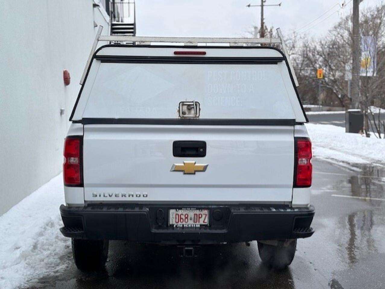 2018 Chevrolet Silverado 1500 V6 REGULAR CAB-SHORT BOX-CAP-TOW PKG-LADDER RACKS Photo