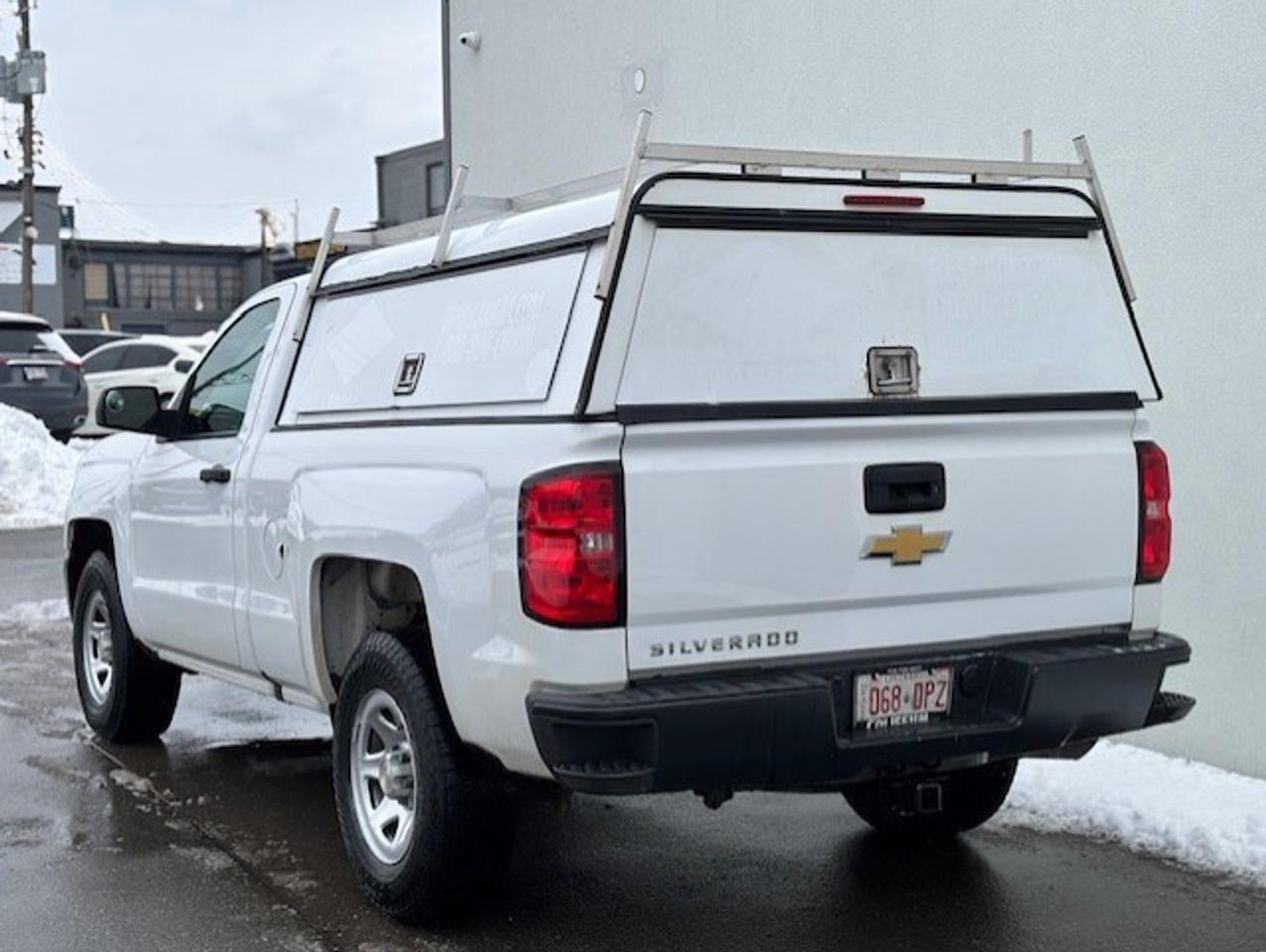 2018 Chevrolet Silverado 1500 V6 REGULAR CAB-SHORT BOX-CAP-TOW PKG-LADDER RACKS Photo