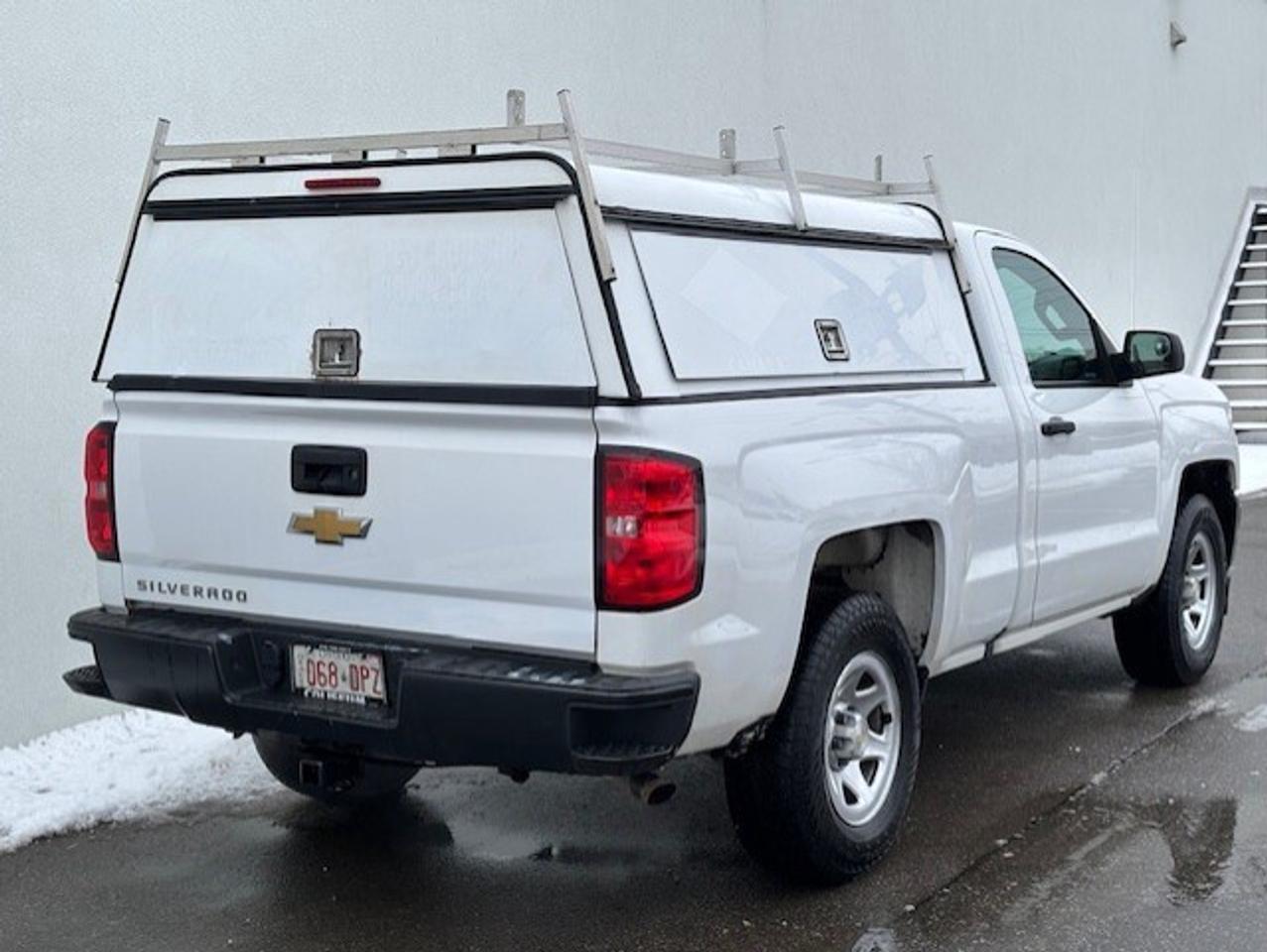 2018 Chevrolet Silverado 1500 V6 REGULAR CAB-SHORT BOX-CAP-TOW PKG-LADDER RACKS Photo