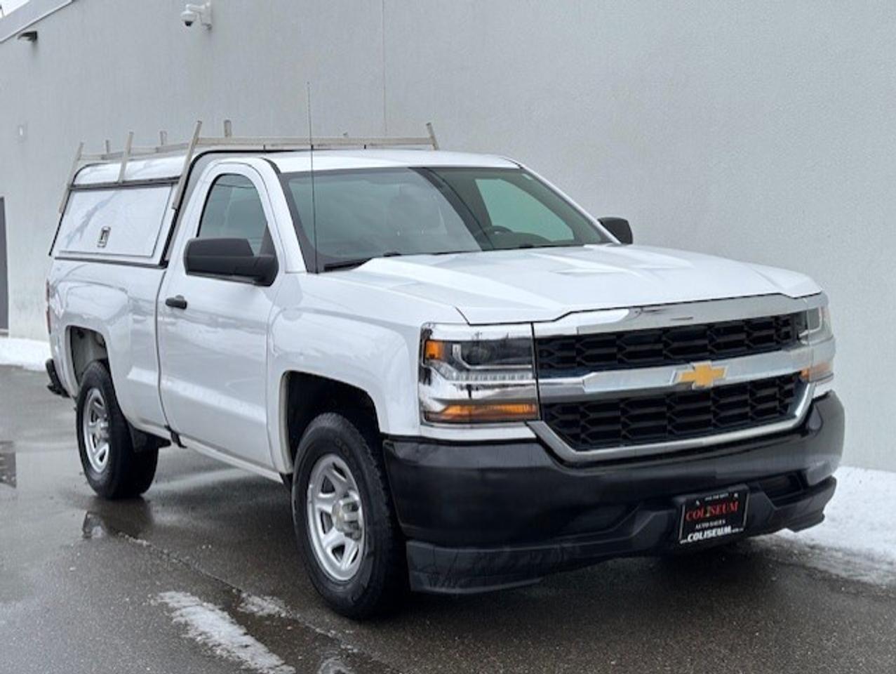 2018 Chevrolet Silverado 1500 V6 REGULAR CAB-SHORT BOX-CAP-TOW PKG-LADDER RACKS Photo