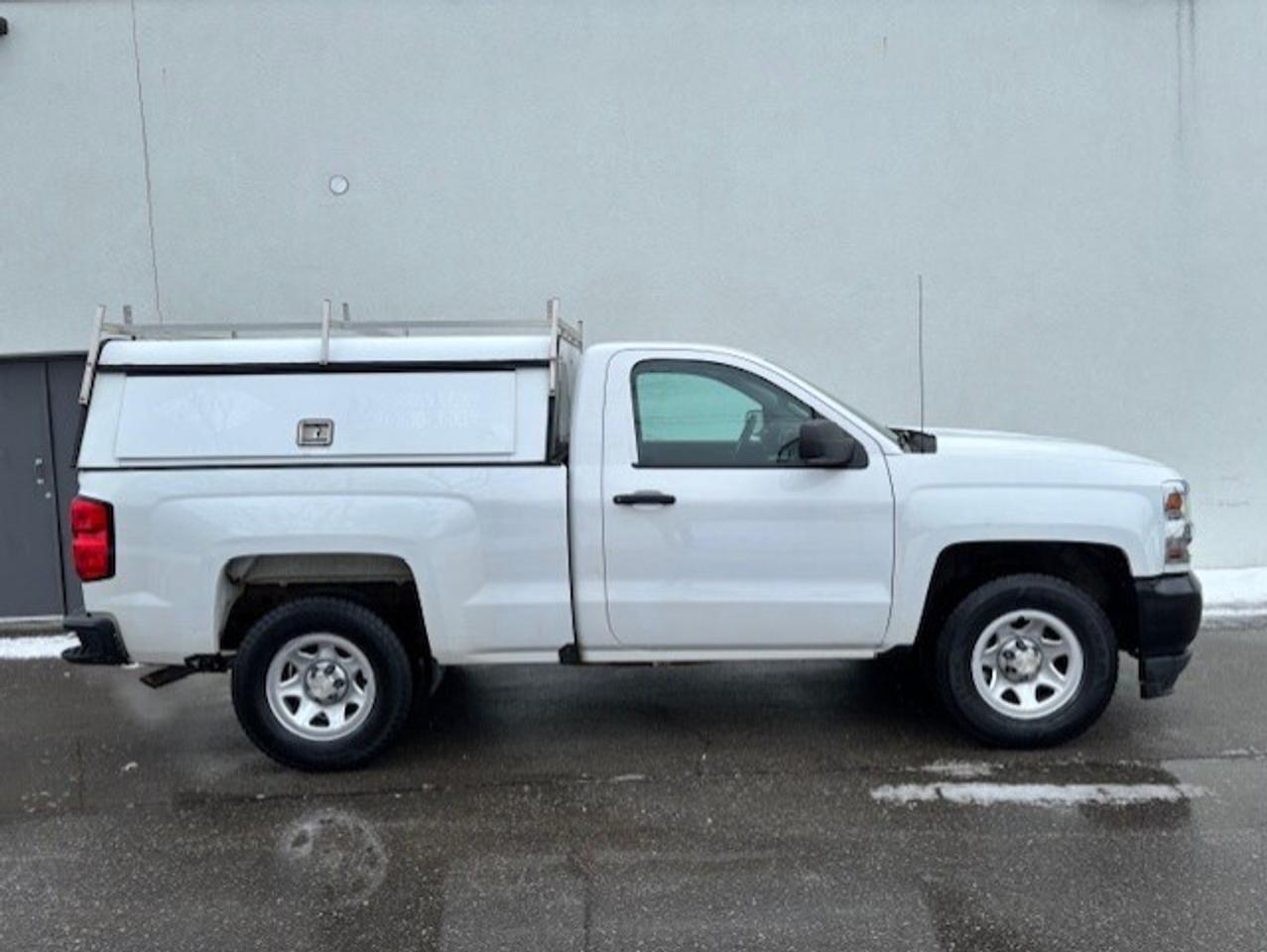 2018 Chevrolet Silverado 1500 V6 REGULAR CAB-SHORT BOX-CAP-TOW PKG-LADDER RACKS Photo