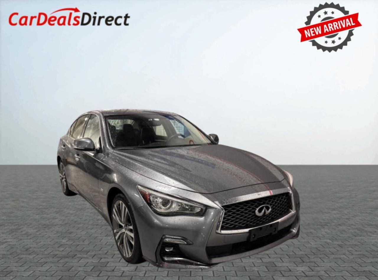 2019 Infiniti Q50 3.0t AWD Sport/Leather/NAVi/Sunroof/Clean Carfax Photo0