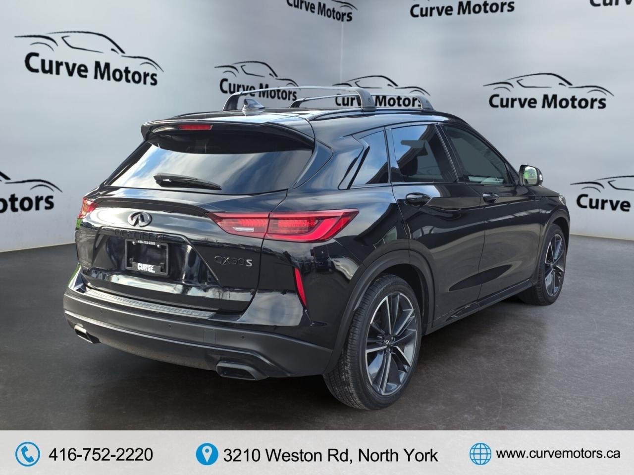 2023 Infiniti QX50 SPORT AWD * RED INTERIOR / COOLED SEATS / BOSE SOU Photo