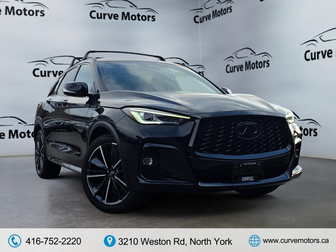 2023 Infiniti QX50 SPORT AWD * RED INTERIOR / COOLED SEATS / BOSE SOU Photo
