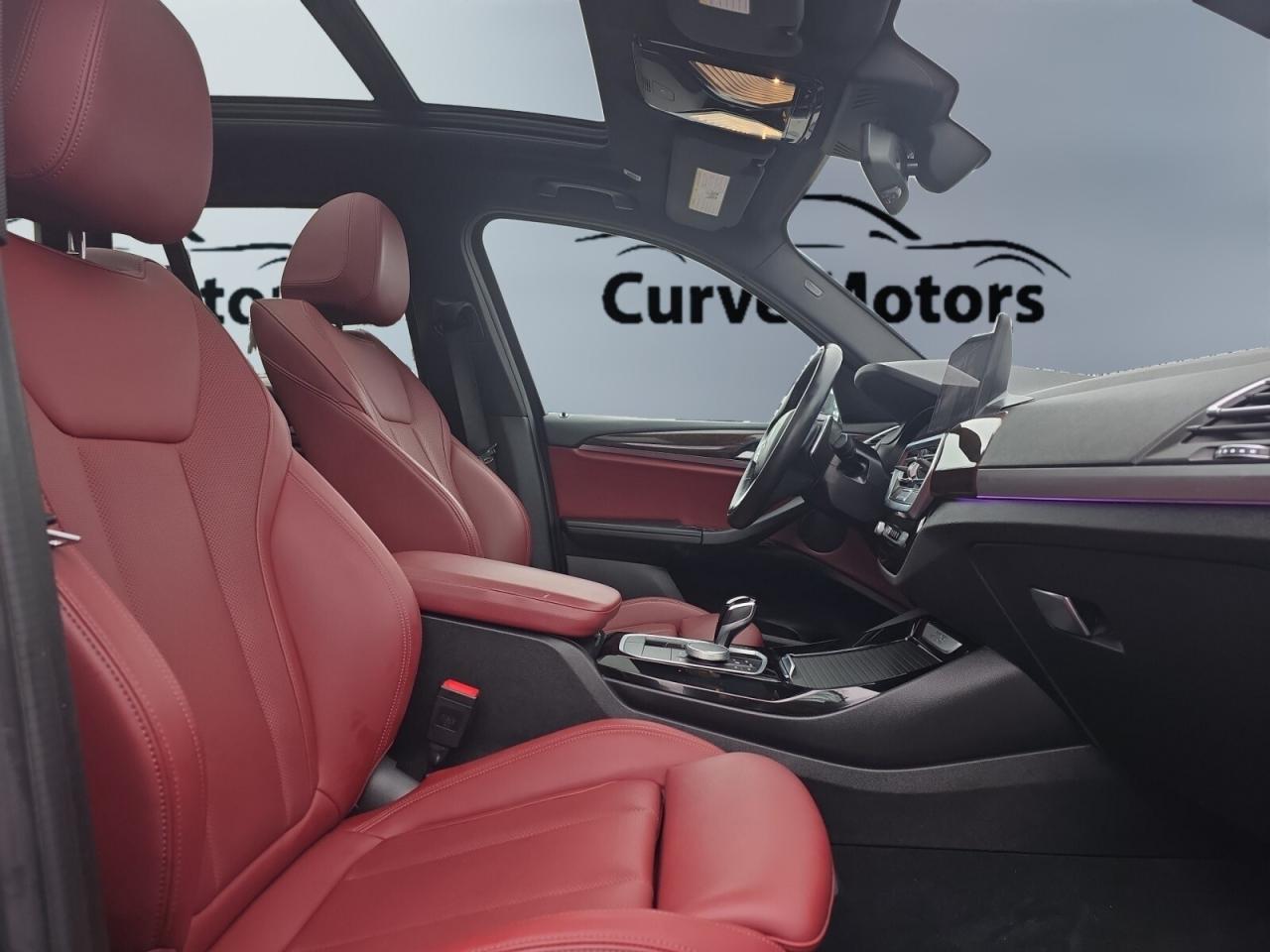 2022 BMW X3 XDrive30i * RED INTERIOR / AMBIENT LIGHTING / CARP Photo