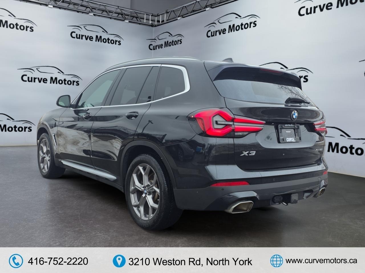 2022 BMW X3 XDrive30i * RED INTERIOR / AMBIENT LIGHTING / CARP Photo