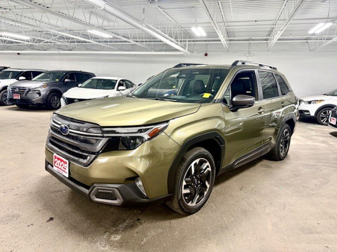 2025 Subaru Forester LIMITED, LEATHER, NAVI, APPLE CARPLAY, SUNROOF, WI Photo0