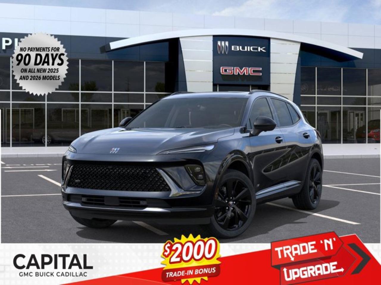 This 2026 Buick Envision in Ebony Twilight Metallic is equipped with AWD and Turbocharged Gas I4 2.0L/- TBD  engine.The Buick Envision is a joy to drive and a joy to share. Its sculpted, assertive design combines dynamic lines with head-turning features to elevate expectations of what a luxury SUV can be. Simply kick your foot under the rear bumper or press a button on your key fob to open the standard hands-free power liftgate. From sculpted headlamps, signature waterfall grille to its sculpted, high-tech LED-accented taillamps and crafted chrome details all add to the signature styling of this SUV. Envisions beautifully modern interior is bound to get a few conversations started, with its spacious, welcoming design, thoughtful craftsmanship and premium amenities. The Envision offers two efficient engines: the standard 2.5L DOHC SIDI, or available 2.0L turbo. It also features available all-wheel drive, stability control and adaptive cruise control, allowing you to drive with confidence. Starting with the driver information center, youre able to stay connected to whats going on inside and outside. Envision also comes with an available built-in Wi-Fi hotspot and infotainment system, the myBuick app, Apple CarPlay and Android Auto, staying connected on the go has never been easier or more convenient. Youll also find a comprehensive suite of safety features such as rear cross traffic alert, an intelligent air bag system, safety alert seat, surround vision, lane keep assist and OnStar, all working to help keep you confident on the road.Check out this vehicles pictures, features, options and specs, and let us know if you have any questions. Helping find the perfect vehicle FOR YOU is our only priority.P.S...Sometimes texting is easier. Text (or call) 306-801-9090 for fast answers at your fingertips!Dealer License #914248Disclaimer: All prices are plus taxes & fees. See dealer for Details. Dealer Permit # 914248 See dealer for Details.