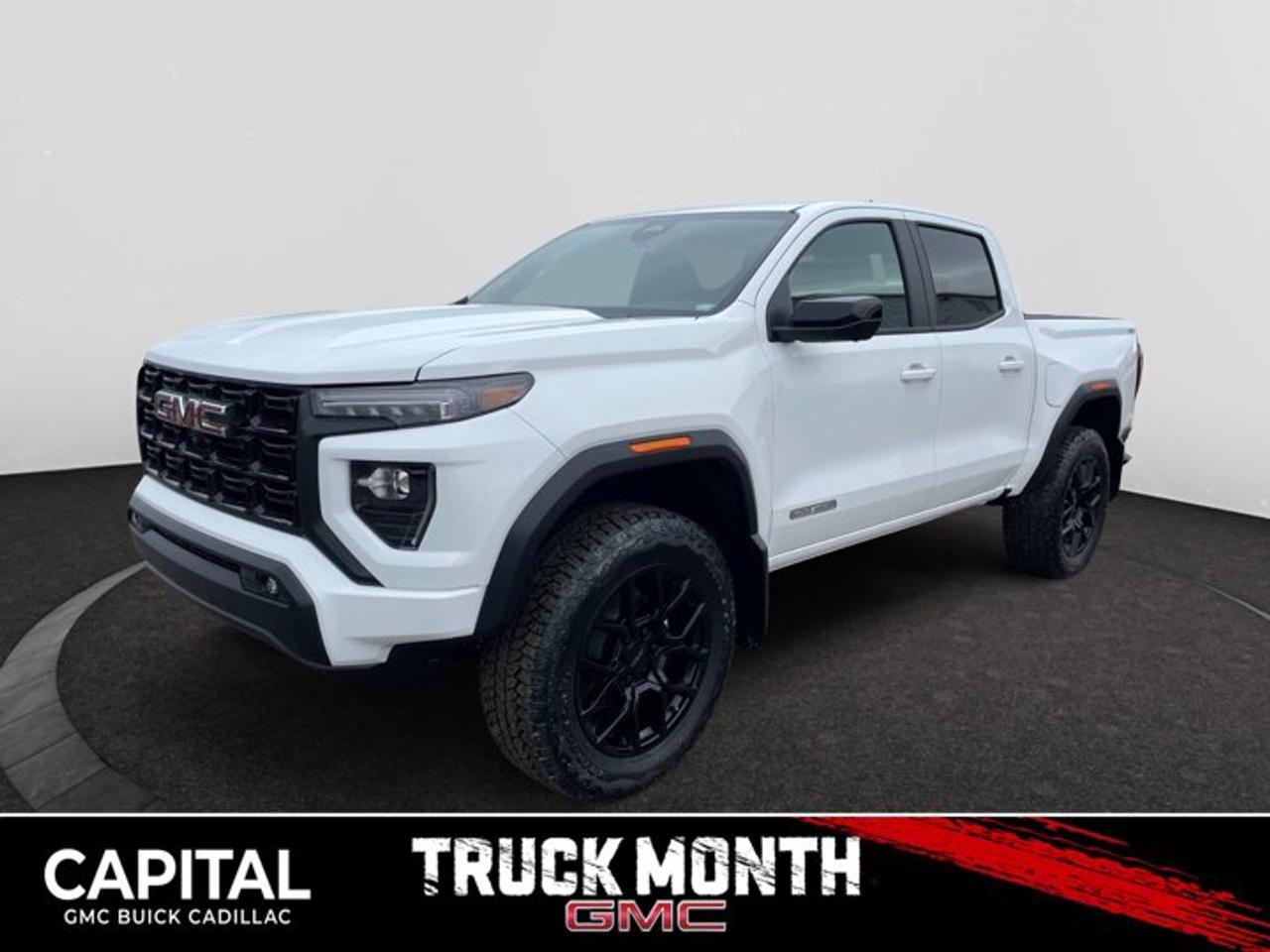 This 2026 GMC Canyon in Summit White is equipped with 4WD and Turbocharged Gas I4 2.7L/ engine.The GMC Canyon might be midsize, but its fully premium. Designed for easy access, an available easy lift and lower tailgate allows for smooth operation, while an integrated corner-step rear bumper provides efficient access to the truck bed and your cargo. Its the little things that set the Canyon apart, like its LED-signature front lighting, chrome grille surrounds and chrome mirror caps and door handles. The Canyon is takes premium comfort to a new level with features such as available soft-touch instrument panel and available heated driver and front passenger seats. The interior is also engineered to give you and your passengers an exceptional level of quiet, from noise-reducing innovations to triple door seals. This truck offers an engine lineup that delivers power and efficiency. This baby has 308 horsepower and can tow up to 3493 KG (7700 LB.). Intelligent control features, including traction control, trailer sway and hill descent control, available automatic rear locking differential, brake rotors and integrated trailer brake controller and diesel exhaust brake, to help you stay confidently in command no matter what you may be hauling or trailering. The Canyon provides intelligently placed controls and driver-centric features to keep you in touch, in charge and connected on the road, from available built-in Wi-Fi, an infotainment system with navigation and a rear-vision camera, to power outlets, rear seat reminders and access to the myGMC app. Youll also find state-of-the-art safety to help enhance your awareness of the road and surrounding vehicles, such as available forward collision alert, and more.Check out this vehicles pictures, features, options and specs, and let us know if you have any questions. Helping find the perfect vehicle FOR YOU is our only priority.P.S...Sometimes texting is easier. Text (or call) 306-801-9090 for fast answers at your fingertips!Dealer License #914248Disclaimer: All prices are plus taxes & fees. See dealer for Details. Dealer Permit # 914248 See dealer for Details.