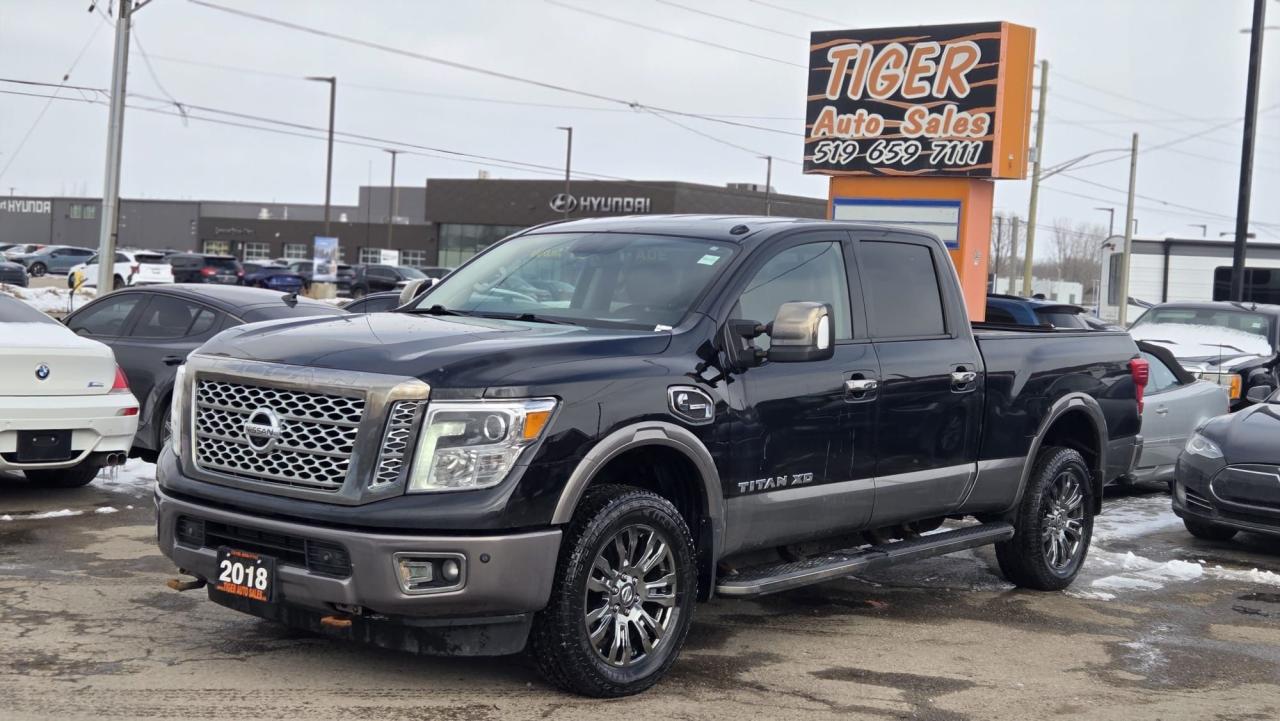 2018 Nissan Titan PLATINUM RESERVE, CUMMINS DIESEL, CREW, LOADED Photo