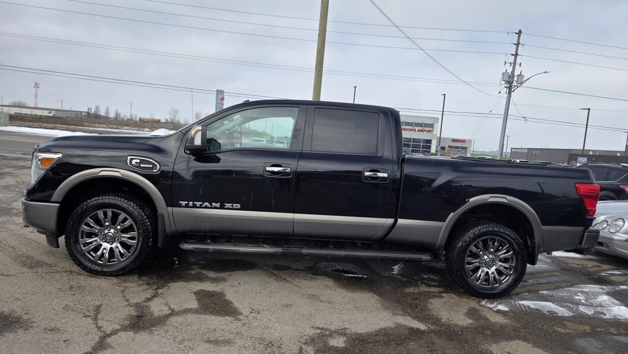 2018 Nissan Titan PLATINUM RESERVE, CUMMINS DIESEL, CREW, LOADED Photo