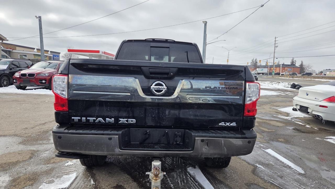 2018 Nissan Titan PLATINUM RESERVE, CUMMINS DIESEL, CREW, LOADED Photo3