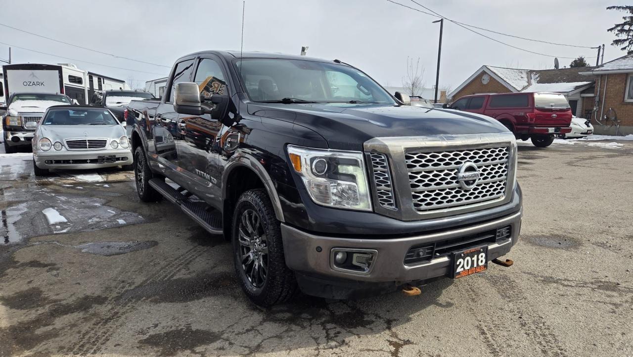 2018 Nissan Titan PLATINUM RESERVE, CUMMINS DIESEL, CREW, LOADED Photo