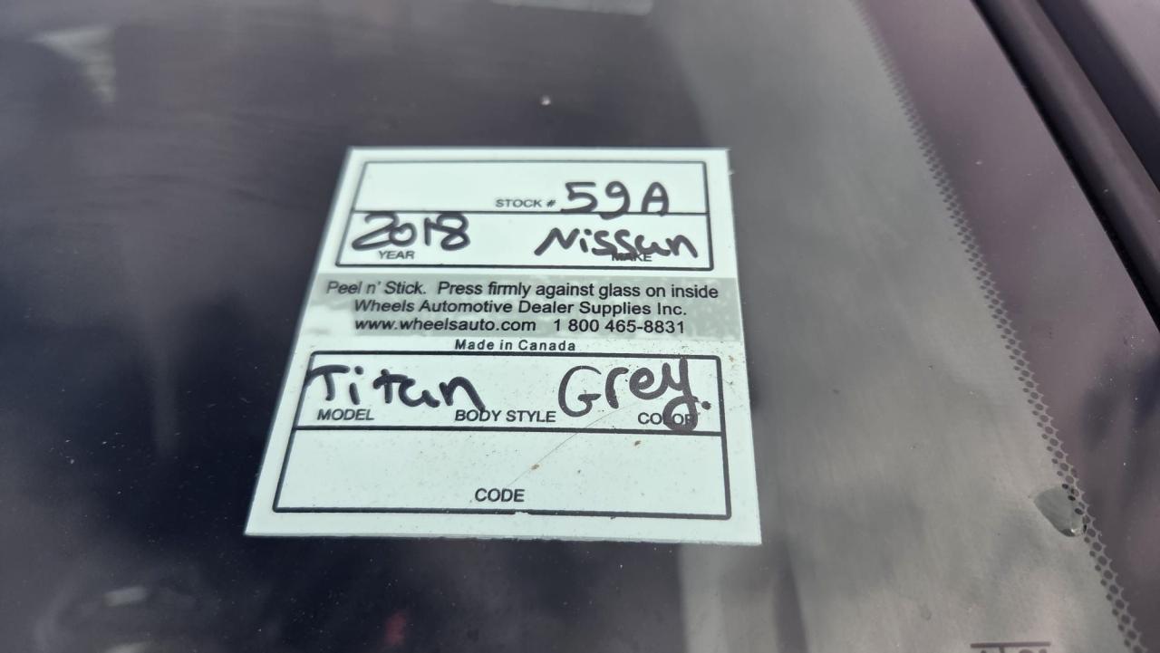 2018 Nissan Titan PLATINUM RESERVE, CUMMINS DIESEL, CREW, LOADED Photo