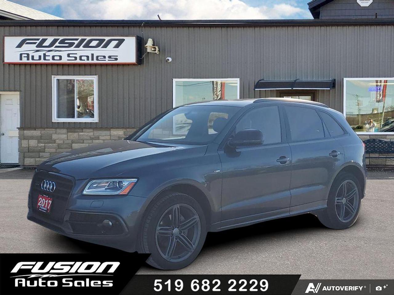 2017 Audi Q5 2.0t Technik S-Line-NAVIGATION-PAN ROOF-LEATHER - Photo #1