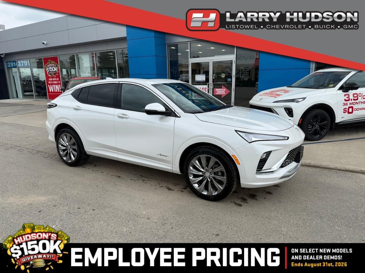 HUDSONS HAS IT! See it - Drive it - Own it - LOVE it. At Larry Hudson Chevrolet Buick GMC we make car buying a breeze! New car pricing with $0 down approvals are among your options (*on approved credit). There are a variety of finance and lease options available. Also expect top dollar for your trade-in! Selling price/payment shown includes cash incentive(s). Does not include HST & Licensing. Bi-Weekly payments reflect current Chevrolet Buick and GMC incentives. We have professional Product Specialist to guide you through your vehicle purchase. Contact us for more info! 1-800-350-3325
