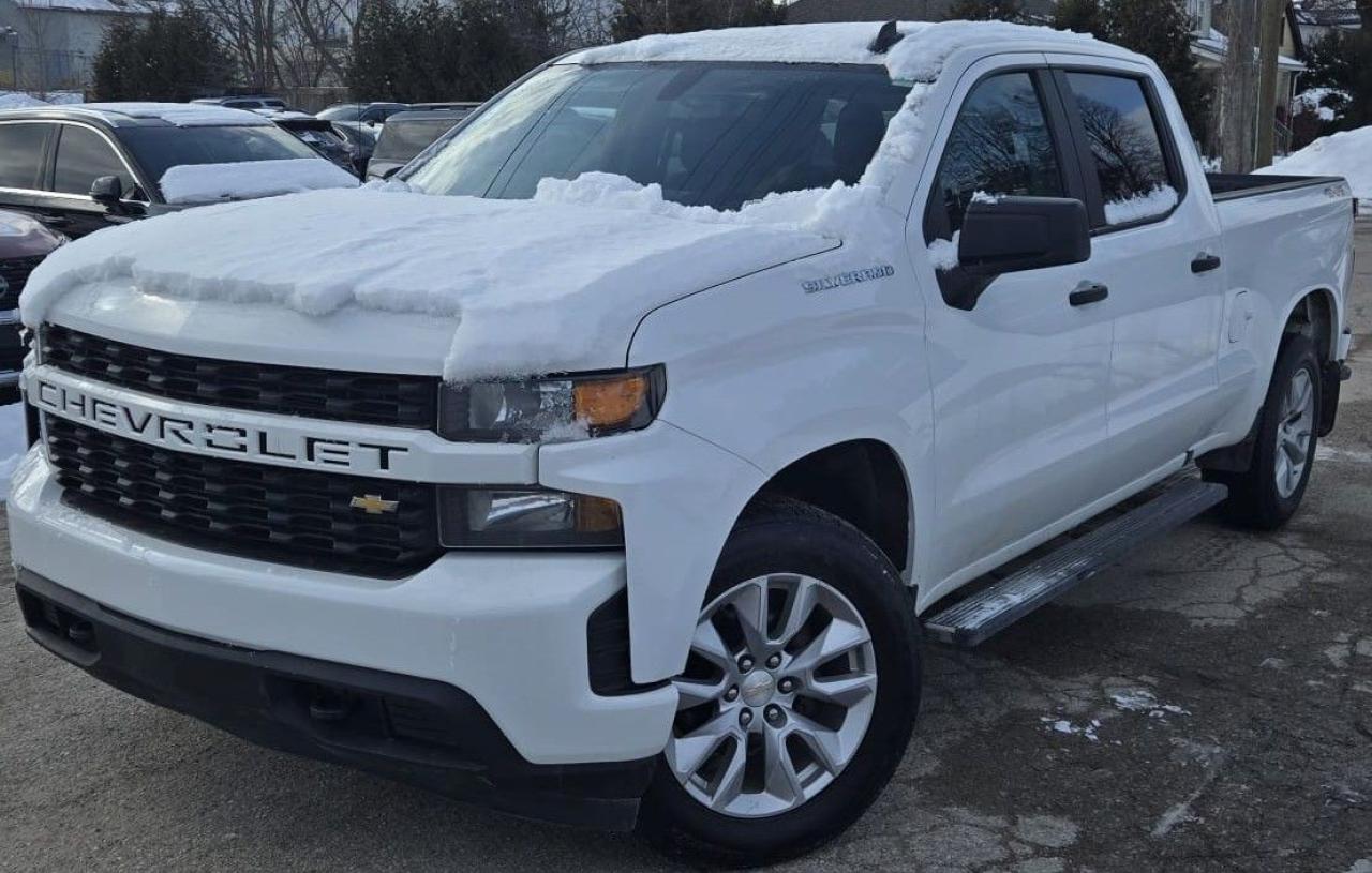 Used 2021 Chevrolet Silverado 1500 CUSTOM / 5.3L V8 / CREW CAB / BLUETOOTH / 4WD for sale in Cambridge, ON