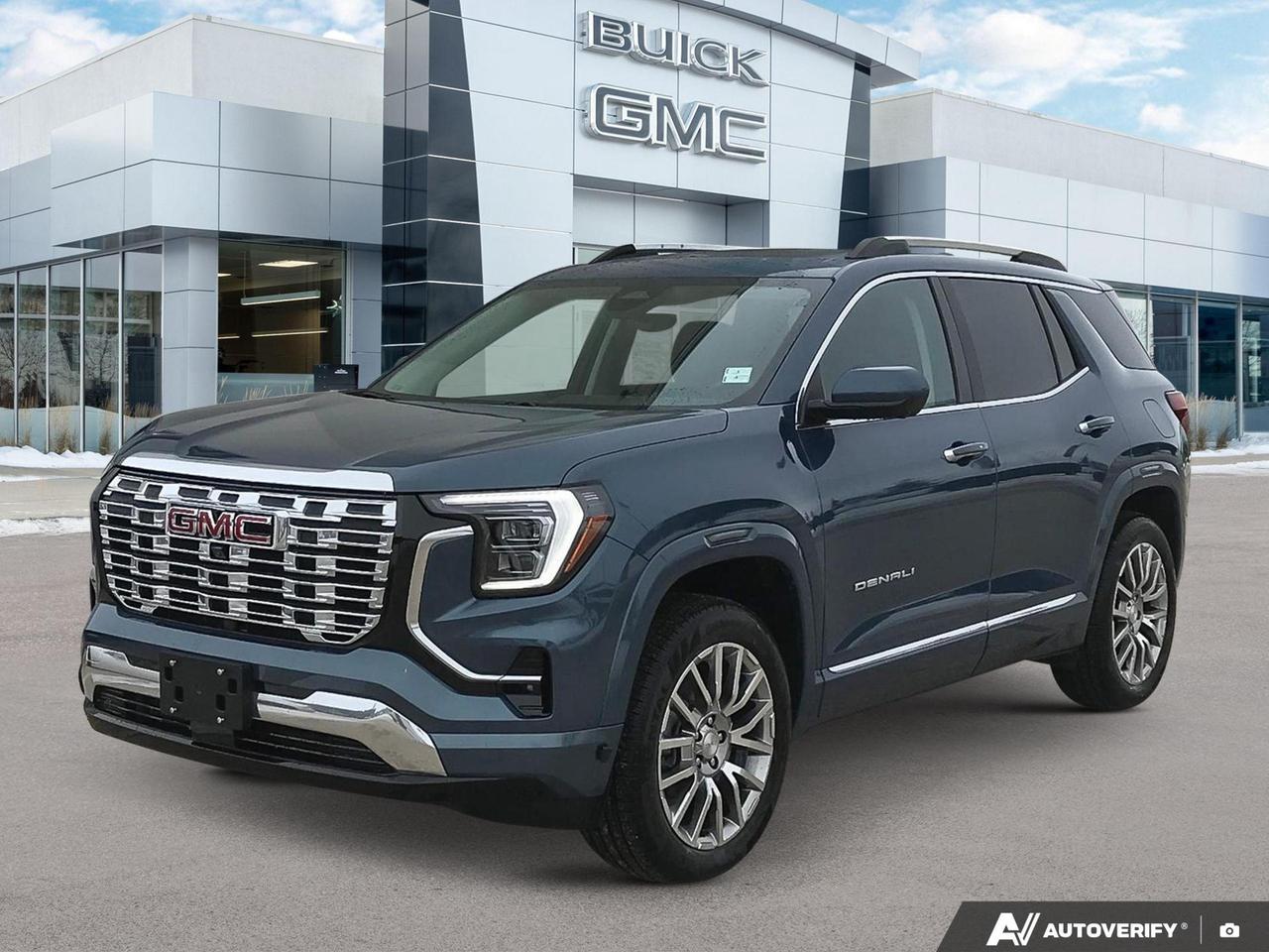 Price Includes Added Accessories Plus Engine Block Heater | 3 Years SiriusXM
Experience the future of SUV driving with the all-new 2026 GMC Terrain AWD Denali. This cutting-edge vehicle combines luxury, technology, and performance in one stunning package.

- Panoramic power sunroof for breathtaking views
- Advanced IntelliBeam automatic high beam system
- Blind Zone Steering Assist for enhanced safety
- Teen Driver feature for peace of mind
- Adaptive cruise control for effortless highway driving
- Downpour Metallic exterior with After Dark interior
- 1.5L 4-cylinder engine with All-Wheel Drive capability

Ready to elevate your driving experience? Reserve your 2026 GMC Terrain AWD Denali today or contact Birchwood Chevrolet Buick GMC to schedule a test drive. Our team is here to answer any questions and guide you through the process of making this exceptional SUV yours.
See three brands under one roof at Birchwood Chevrolet Buick GMC  the only place in Winnipeg where you can compare GMC, Chevrolet, and Buick all in one visit. Save yourself some time, see a great selection, and learn everything you need to know. 

Your Experience is Everything at Birchwood Chevrolet Buick GMC. 

Click, call (204) 837-5811, or visit Birchwood Chevrolet Buick GMC at the Birchwood Auto Park, 3965 Portage Avenue West at the Perimeter.

Dealer Permit #4240.
Dealer permit #4240