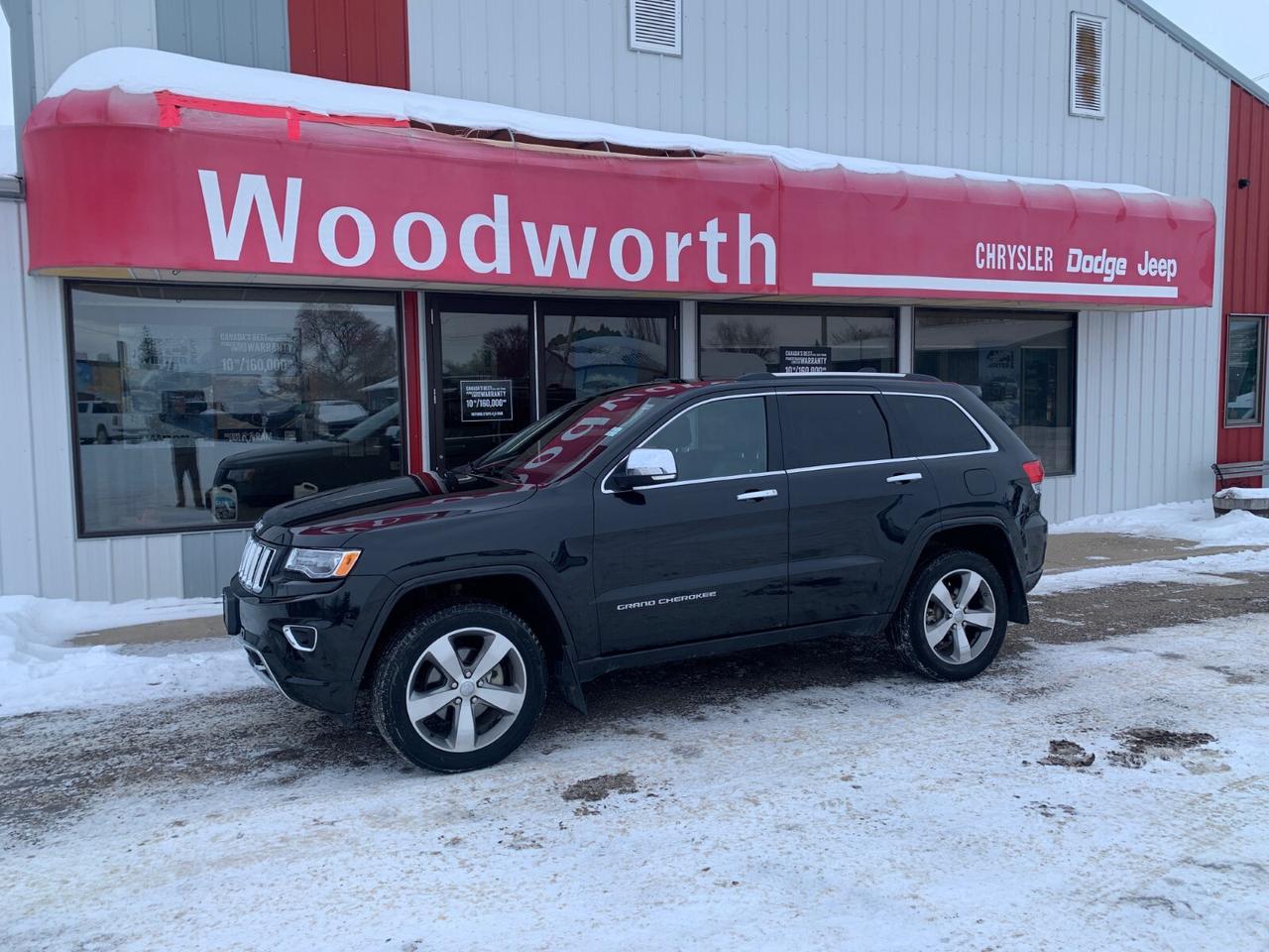 Used 2014 Jeep Grand Cherokee Overland for sale in Kenton, MB