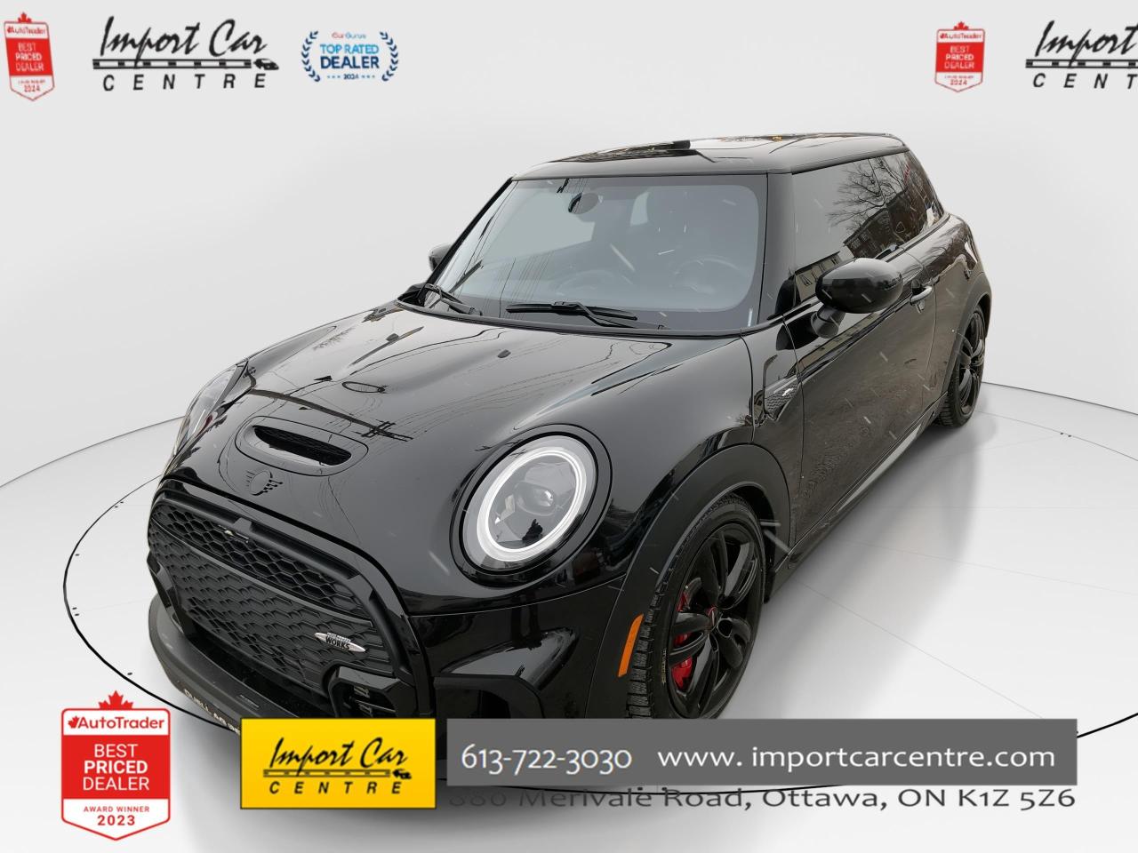 2022 MINI 3 Door John Cooper Works 6SPD, JCW, LEATHER, PAN. ROOF, H Photo0