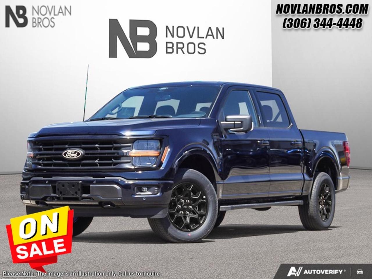 <b>Tow Package, XLT Black Appearance Package, Tailgate Step, Power Sliding Rear Window!</b><br> <br> Check out our great inventory of new vehicles at Novlan Brothers!<br> <br>The 2026 Ford F-150 offers remarkable versatility and resiliency to support both demanding work and weekend adventures.<br> <br>The 2026 Ford F-150 combines proven leadership in toughness with smart innovation to deliver a truck built for real-world demands. Inside, the cabin features refined materials, intuitive tech and comfortable seating to support both driver and passengers on every journey. With its strong presence, flexible design and Fords legacy of dependability, the F-150 is ready for whatever work or play you throw its way.<br> <br>This Antimatter Blue Metallic Crew Cab 4X4 pickup has a 10 Speed Automatic transmission and is powered by a 382HP 3.5L V6 Cylinder Engine. <br> <br> Our F-150s trim level is XLT. Perfect for outdoor enthusiasts and weekend adventurers seeking a blend of rugged capability and modern style, this truck stands out on the trails with body-coloured bumpers, front fog lamps, cornering lights, and distinctive painted aluminum wheels wrapped in all-terrain tires. Inside, the functional cabin balances utility and comfort with metal-look instrument panel inserts, full carpet flooring, and supportive cloth seating featuring manual driver lumbar adjustment and versatile second-row underseat storage. Modern convenience is always at your fingertips with smart device remote engine start, manual air conditioning, and an immersive seven-speaker audio system integrated into a SYNC 4 system with a 12-inch center display, wireless smartphone compatibility, and a built-in Wi-Fi hotspot. You can navigate any journey with absolute confidence under the protection of smart safety features like the Ford Co-Pilot360 reverse camera, blind spot information system, cross-traffic alert with reverse brake assist, lane keeping assist, and front collision mitigation. This vehicle has been upgraded with the following features: Tow Package, XLT Black Appearance Package, Tailgate Step, Power Sliding Rear Window.<br><br> View the original window sticker for this vehicle with this url <b><a href=http://www.windowsticker.forddirect.com/windowsticker.pdf?vin=1FTFW3L87TFA33851 target=_blank>http://www.windowsticker.forddirect.com/windowsticker.pdf?vin=1FTFW3L87TFA33851</a></b>.<br> <br>To apply right now for financing use this link: <a href=http://novlanbros.com/credit/ target=_blank>http://novlanbros.com/credit/</a><br> <br/>Weve discounted this vehicle $3250. Total rebate of $6750 is reflected in the price. 5.49% financing for 84 months. <br> Payments from <b>$1034.09</b> monthly with $0 down for 84 months @ 5.49% APR O.A.C. ( Plus applicable taxes - Plus applicable fees ). Incentives expire 2026-07-31. See dealer for details. <br><br><br> Come by and check out our fleet of 20+ used cars and trucks and 90+ new cars and trucks for sale in Paradise Hill.  o~o