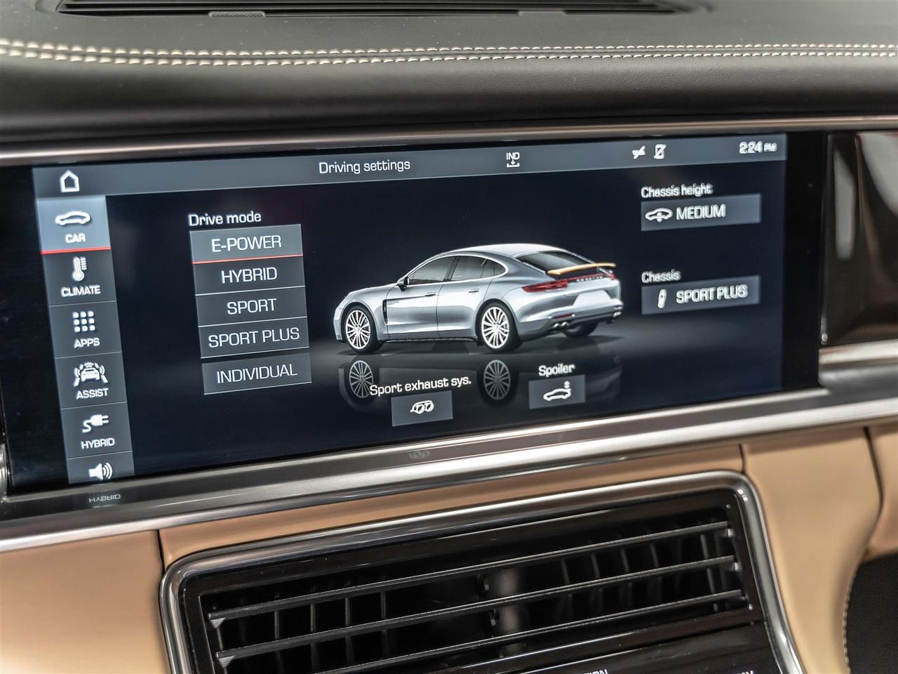 2018 Porsche Panamera 4 E-Hybrid|PREMIUM PLUS|SPORT CHRONO|PASM|PDLS|LOADED Photo