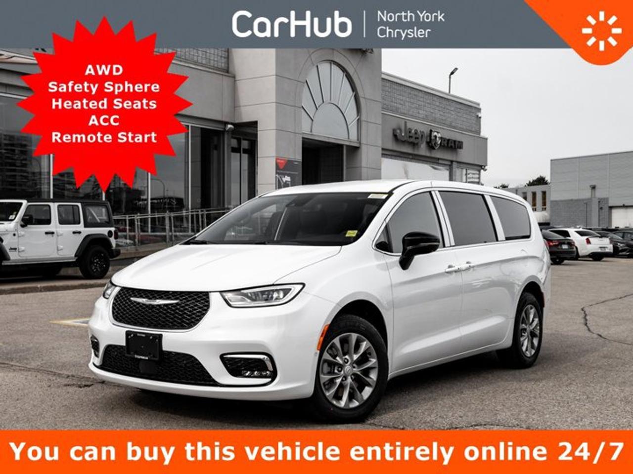 <p>This Chrysler Pacifica delivers a Regular Unleaded V-6 3.6 L/220 engine powering this Automatic transmission. ENGINE: 3.6L PENTASTAR VVT V6 W/ESS (STD), Wireless Phone Connectivity, Wheels: 18 x 7.5 Polished Aluminum.</p><p>This Chrysler Pacifica Features the Following Options <br />Vinyl Door Trim Insert, Valet Function, USB Mobile Projection, Turn-By-Turn Navigation Directions, Trunk/Hatch Auto-Latch, Trip Computer, Transmission: 9-Speed Automatic, Transmission w/Oil Cooler, Trailing Arm Rear Suspension w/Coil Springs, Tracker System.</p><p>Drive Happy with CarHub</p><p>*** All-inclusive, upfront prices -- no haggling, negotiations, pressure, or games</p><p>*** Purchase or lease a vehicle and receive a $1000 CarHub Rewards card for service.</p><p>*** All available manufacturer rebates have been applied and included in our new vehicle sale price</p><p>*** Purchase this vehicle fully online on CarHub websites</p><p> </p><p>Transparency Statement<br />Online prices and payments are for finance purchases -- please note there is a $850 finance/lease fee. Cash purchases for used vehicles have a $2,350 surcharge (the finance price + $2,350), however cash purchases for new vehicles only have tax and licensing extra -- no surcharge. NEW vehicles priced at over $100,000 including add-ons or accessories are subject to the additional federal luxury tax. While every effort is taken to avoid errors, technical or human error can occur, so please confirm vehicle features, options, materials, and other specs with your CarHub representative. This can easily be done by calling us or by visiting us at the dealership. CarHub used vehicles come standard with 1 key. If we receive more than one key from the previous owner, we include them with the vehicle. Additional keys may be purchased at the time of sale. Ask your Product Advisor for more details. Payments are only estimates derived from a standard term/rate on approved credit. Terms, rates and payments may vary. Prices, rates and payments are subject to change without notice. Please see our website for more details.</p>
