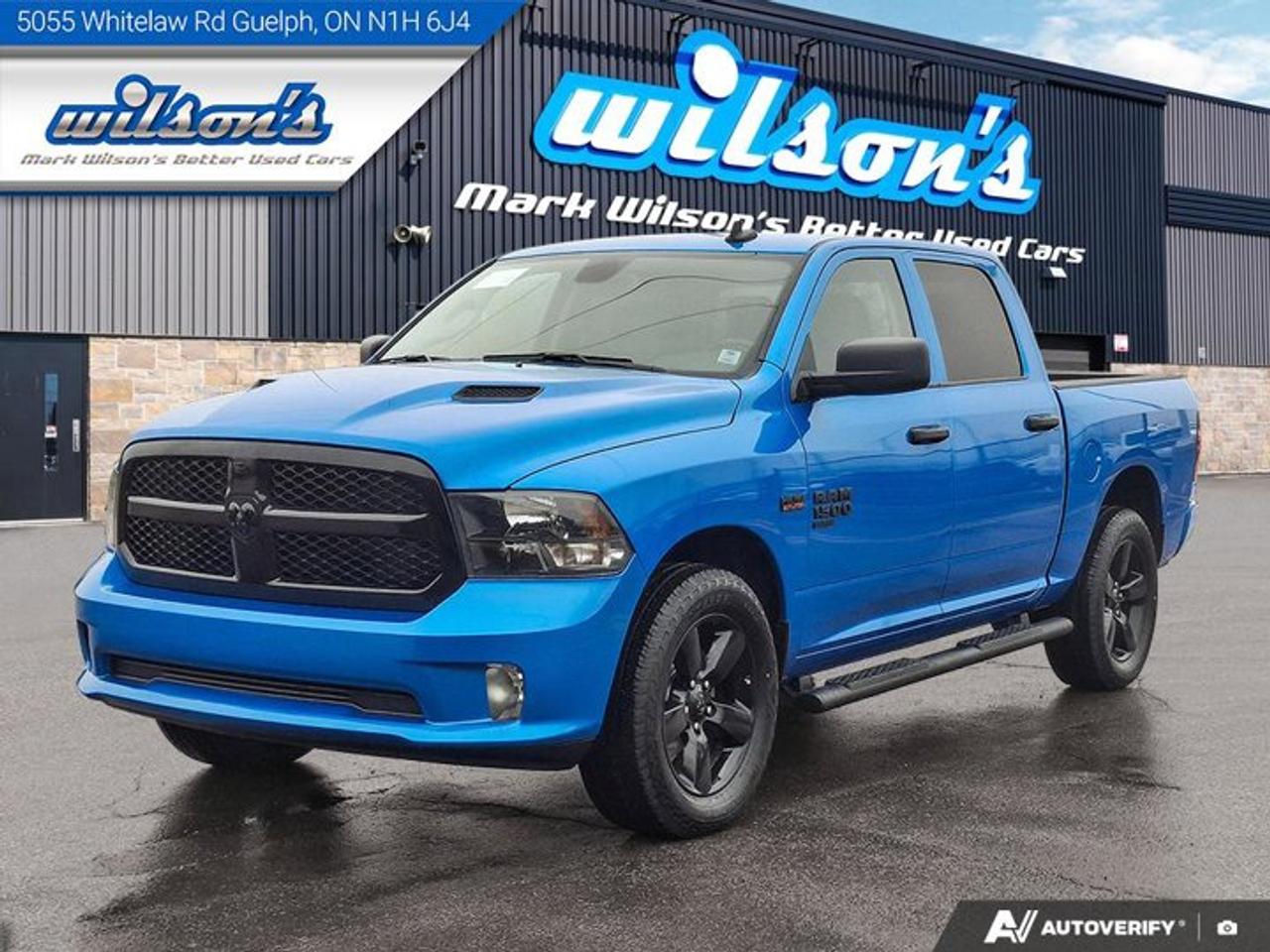 2023 RAM 1500 Classic Express Crew 4X4 | Hemi | Night Edition | Heated Wheel + Seats | 3.92 Axle Ratio | Bucket Seats | Photo0