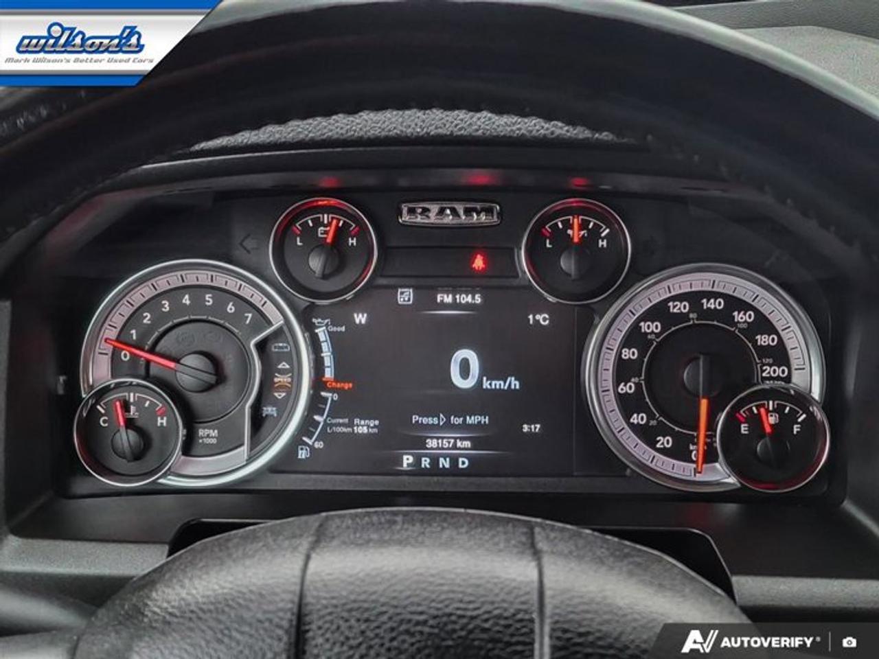 2023 RAM 1500 Classic Express Crew 4X4 | Hemi | Night Edition | Heated Wheel + Seats | 3.92 Axle Ratio | Bucket Seats | Photo