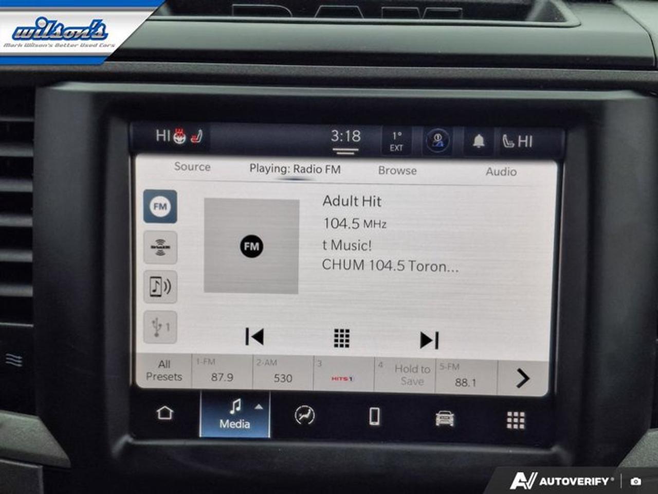 2023 RAM 1500 Classic Express Crew 4X4 | Hemi | Night Edition | Heated Wheel + Seats | 3.92 Axle Ratio | Bucket Seats | Photo