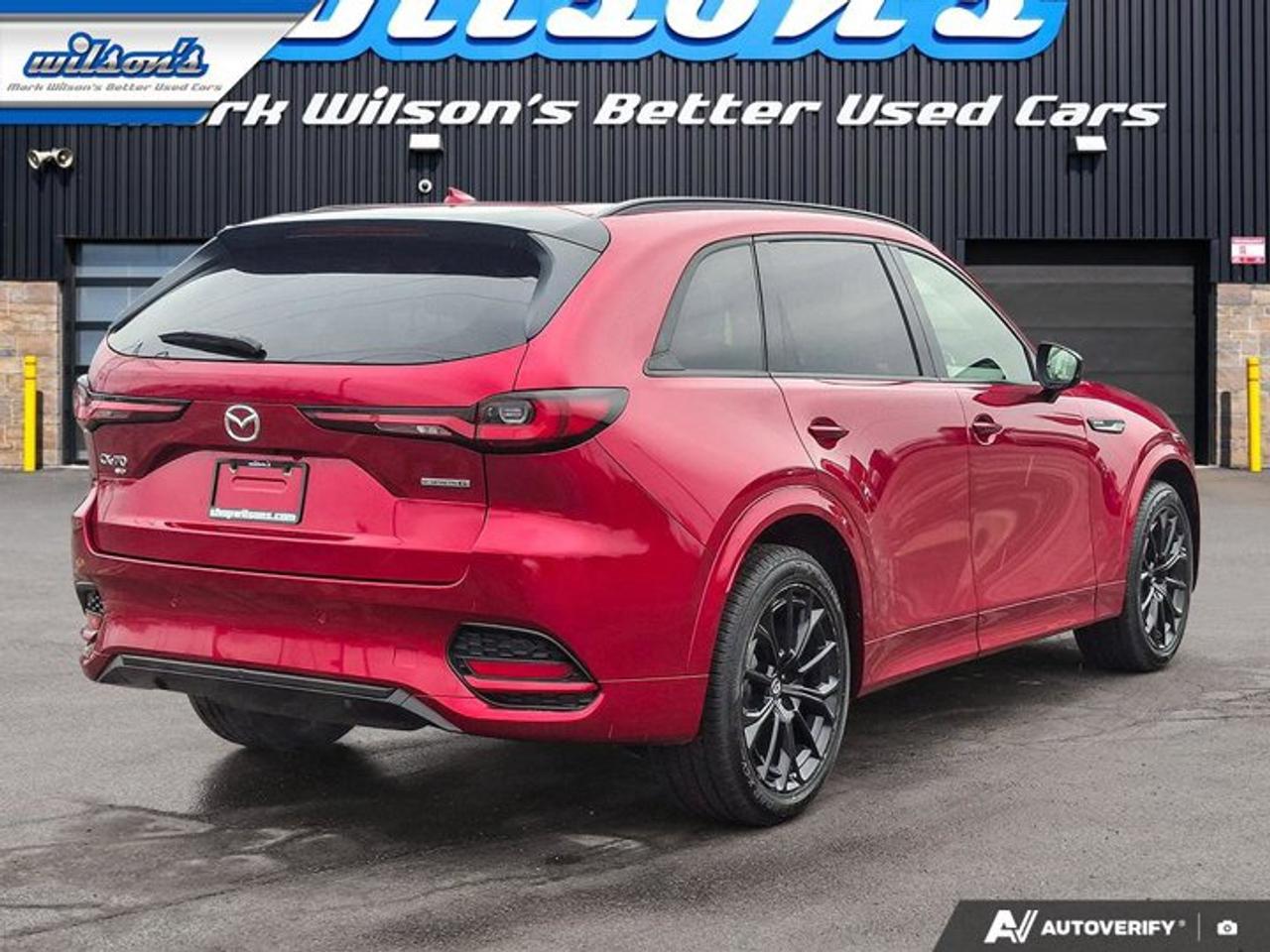 2025 Mazda CX-70 MHEV GT AWD | Leather | Sunroof | Nav | 360 Camera | HUD | Adaptive Cruise | BSM | Heated Wheel & More ! Photo