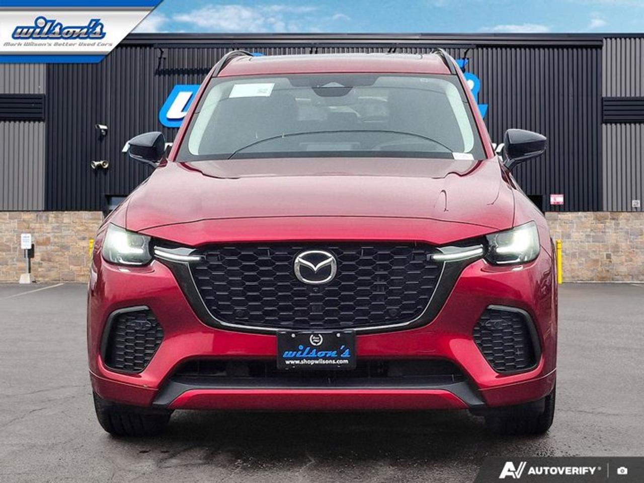 2025 Mazda CX-70 MHEV GT AWD | Leather | Sunroof | Nav | 360 Camera | HUD | Adaptive Cruise | BSM | Heated Wheel & More ! Photo