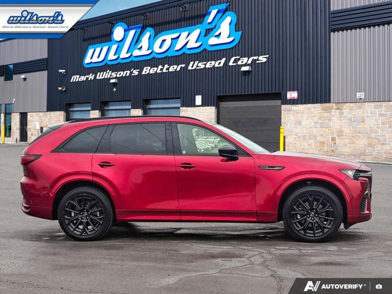 2025 Mazda CX-70 MHEV GT AWD | Leather | Sunroof | Nav | 360 Camera | HUD | Adaptive Cruise | BSM | Heated Wheel & More ! Photo