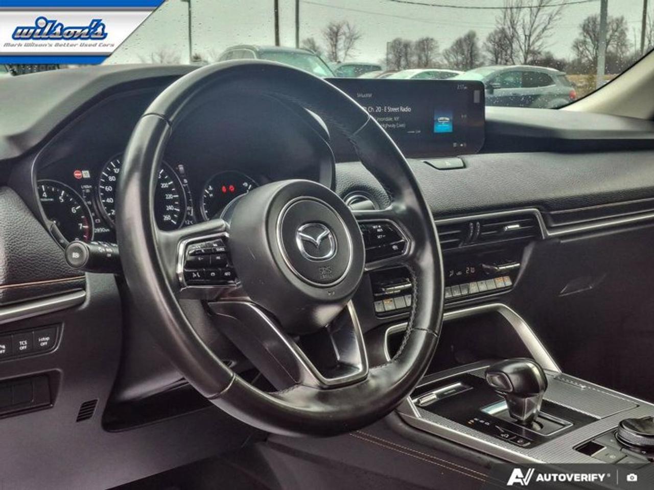 2025 Mazda CX-70 MHEV GT AWD | Leather | Sunroof | Nav | 360 Camera | HUD | Adaptive Cruise | BSM | Heated Wheel & More ! Photo