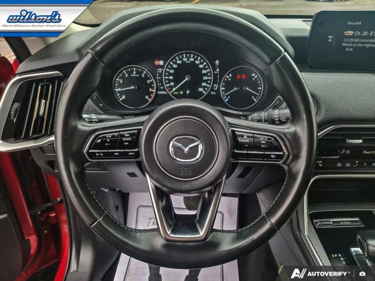 2025 Mazda CX-70 MHEV GT AWD | Leather | Sunroof | Nav | 360 Camera | HUD | Adaptive Cruise | BSM | Heated Wheel & More ! Photo
