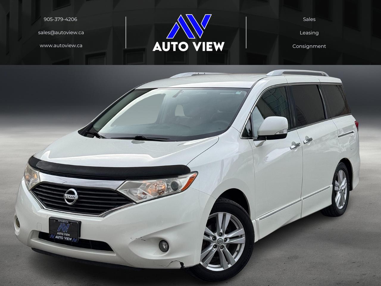 2012 Nissan Quest SL **LOW KM FOR YEAR**
