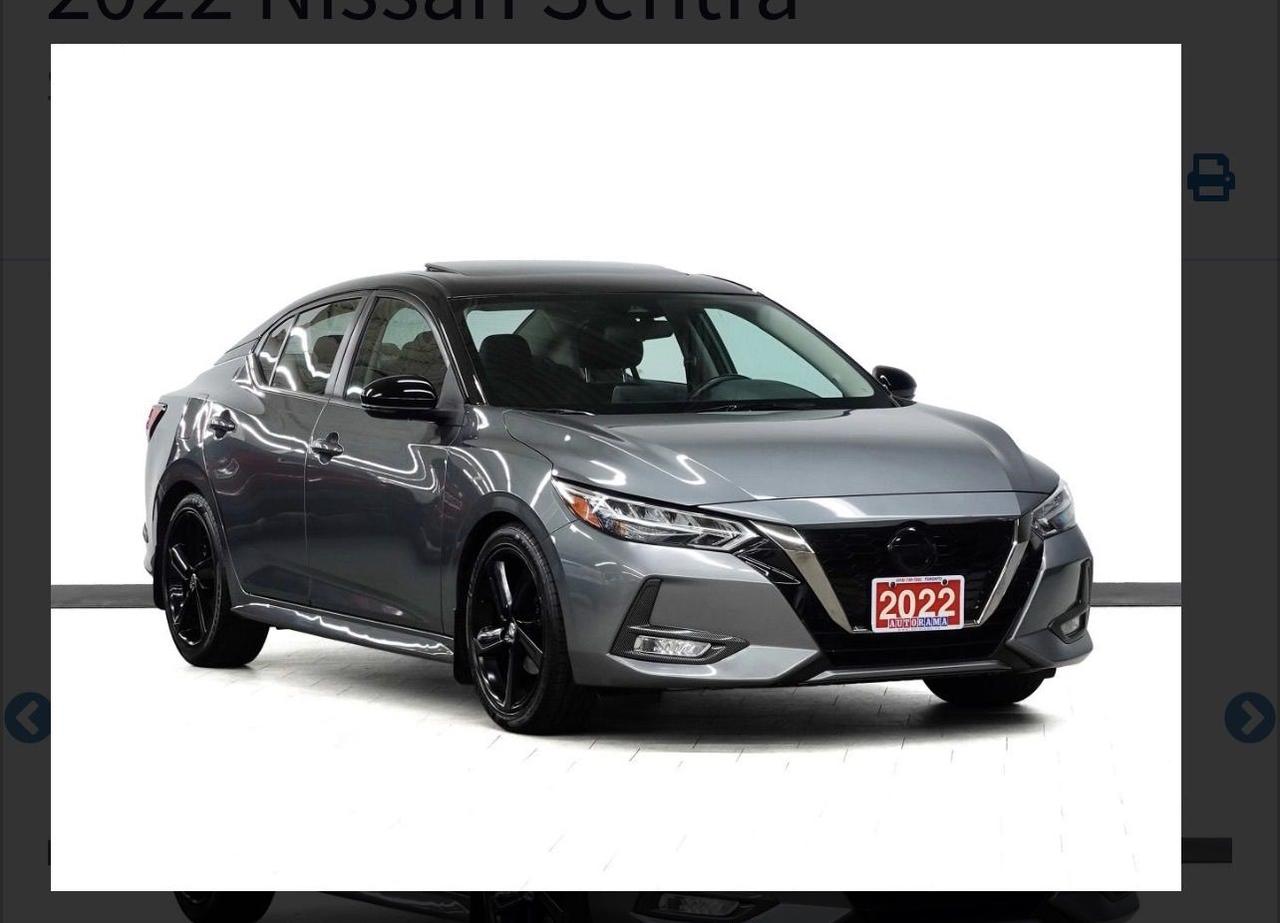 2022 Nissan Sentra SR - Photo #1