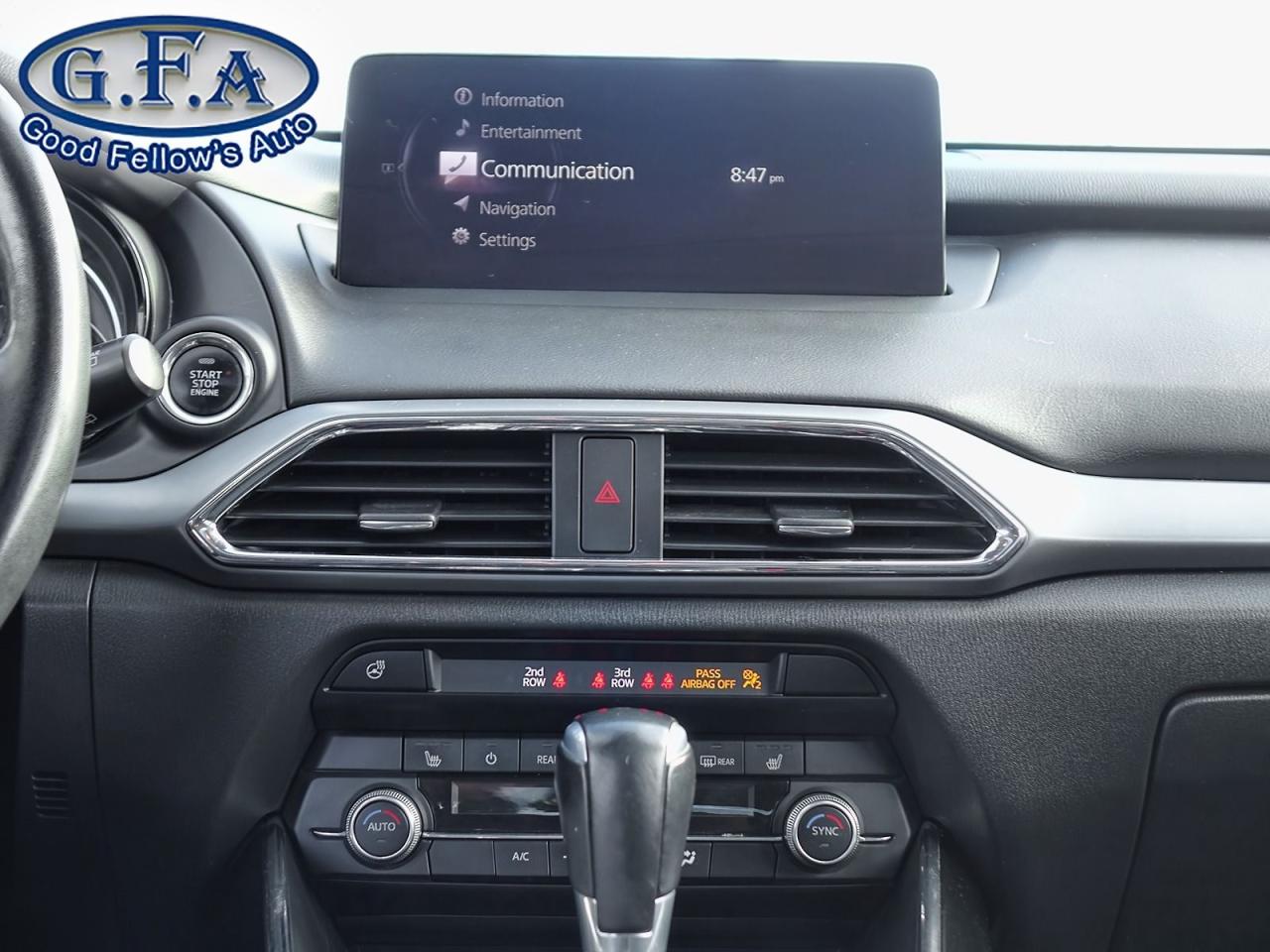 2022 Mazda CX-9 GS-L MODEL, AWD, 7 PASSENGER, SUNROOF, LEATHER SEA Photo16