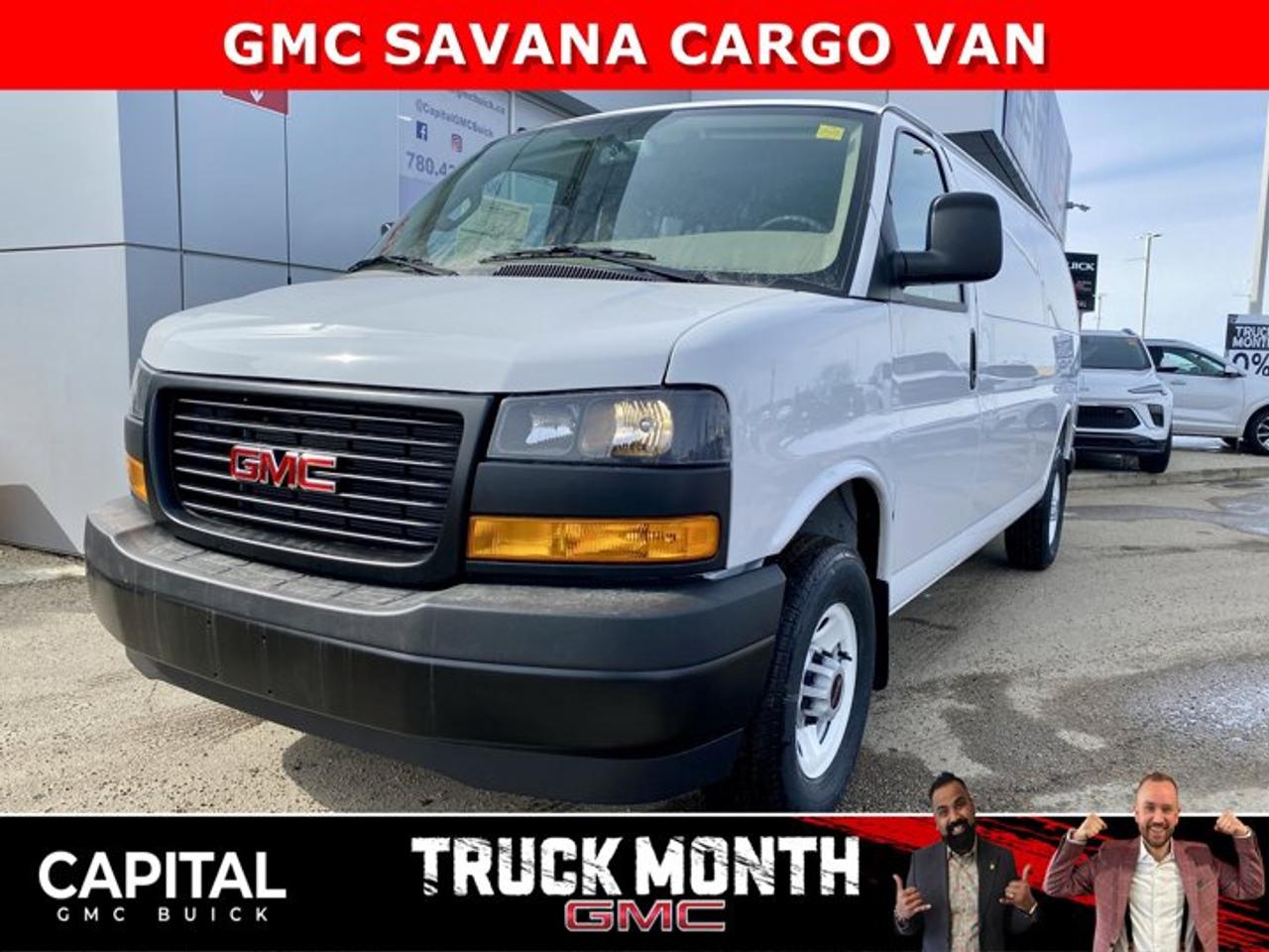 Check out this BRAND NEW 2026 GMC SAVANA! Equipped with options like Remote Start, Bluetooth, Rear Park Assist, Deluxe front Bucket Seats, Driver Convenience Package, Back-up Camera mirror, Cold Climate Package and so much more! CALL NOWAsk for the Internet Department for more information or book your test drive today! Text 825-445-0521 for fast answers at your fingertips!AMVIC Licensed Dealer - Licence Number B1044900Disclaimer: All prices are plus taxes and include all cash credits and loyalties. See dealer for details. AMVIC Licensed Dealer # B1044900