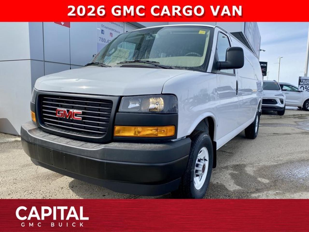 Check out this BRAND NEW 2026 GMC SAVANA! Equipped with options like Remote Start, Bluetooth, Rear Park Assist, Deluxe front Bucket Seats, Driver Convenience Package, Back-up Camera mirror, Cold Climate Package and so much more! CALL NOWAsk for the Internet Department for more information or book your test drive today! Text 507-585-4395 for fast answers at your fingertips!AMVIC Licensed Dealer - Licence Number B1044900