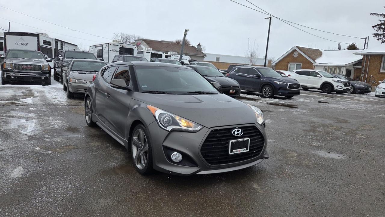 2014 Hyundai Veloster TURBO, AUTO, LEATHER, ONLY 60,000KMS, CERT Photo